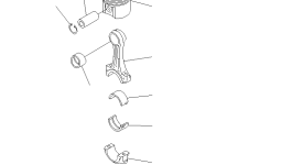 Поршневой палец 6136-31-2410 Komatsu