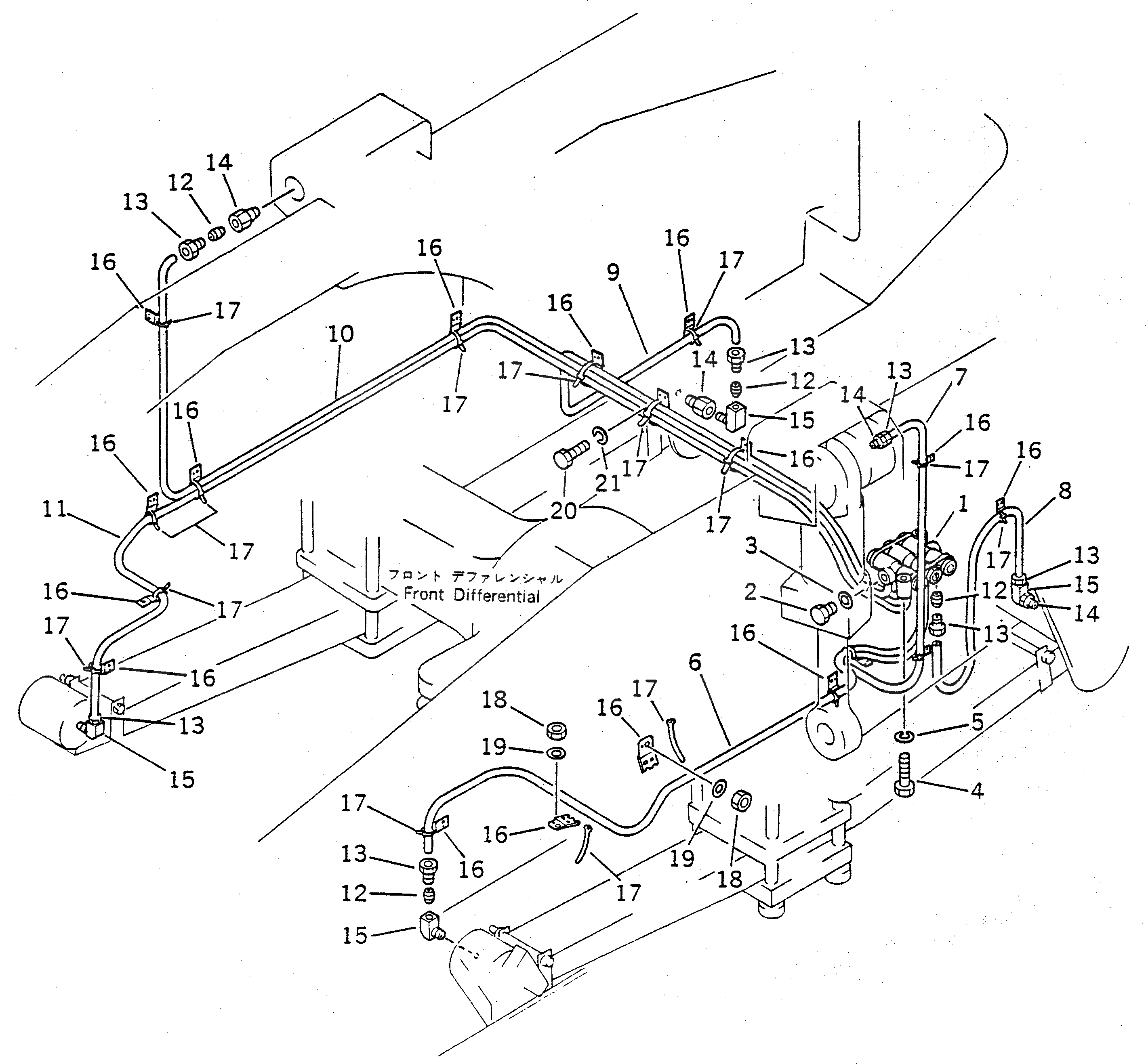 Труба 23S-47-15680 Komatsu