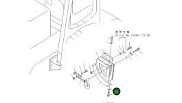 Прокладка 196-70-15170 Komatsu