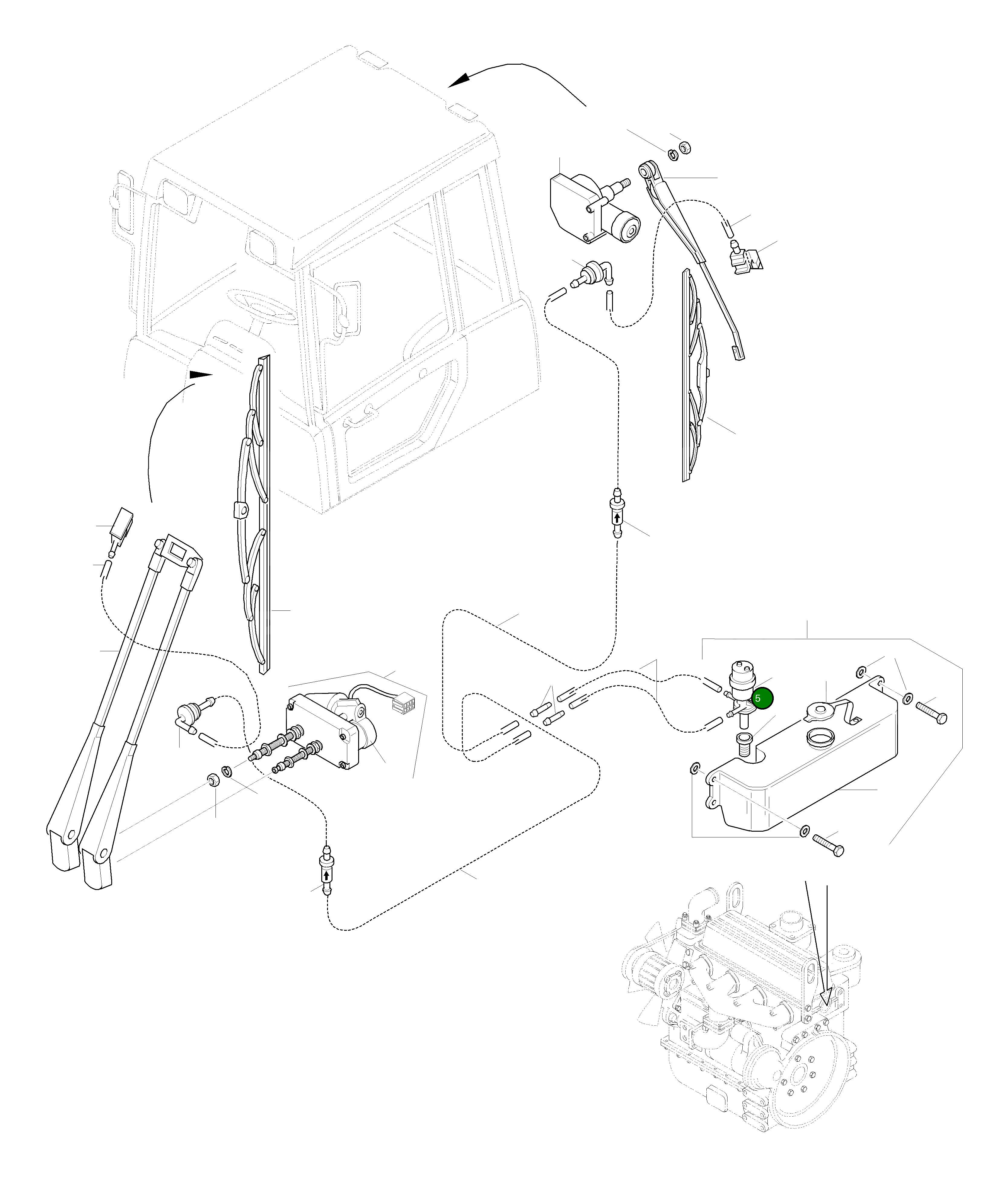 Сито 42U-07-H0P06 Komatsu