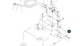 Провод 207-06-61220 Komatsu