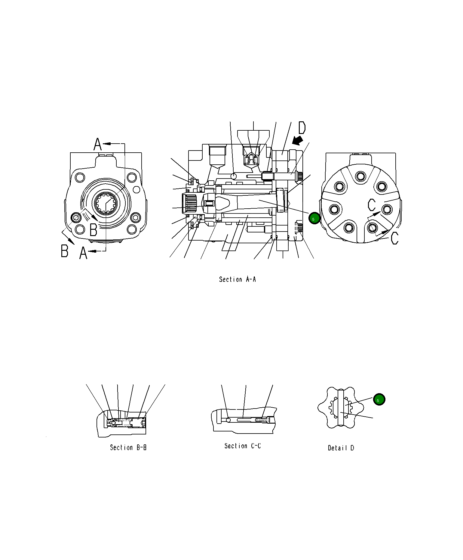 Привод ST51-26 Komatsu