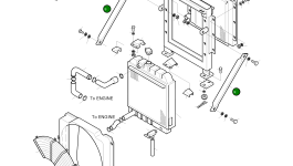 Стойка 2145-1186 Komatsu