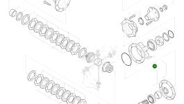 Регулировочная прокладка 42T-23-H0P07 Komatsu