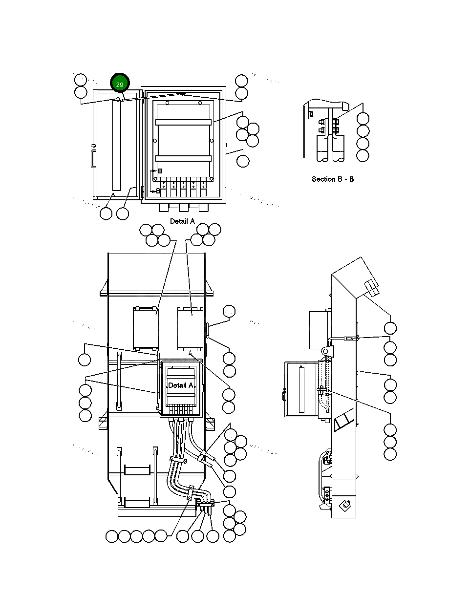 Провод PB9514 Komatsu