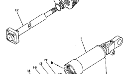 Цилиндр 101-63-52140 Komatsu