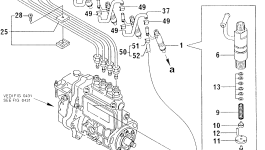 Распылитель YM129209-53000 Komatsu