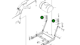 Регулировочная прокладка 8240-79-1240 Komatsu