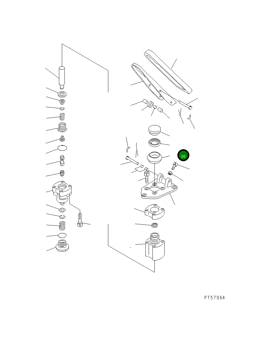 Пыльник MY309-8007-40 Komatsu