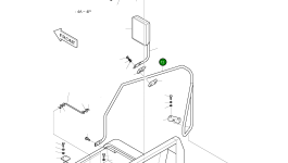 Стойка 145-00045B Komatsu