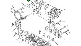 Прокладка YM129472-13520 Komatsu