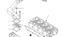 Пробка YM124756-77040 Komatsu
