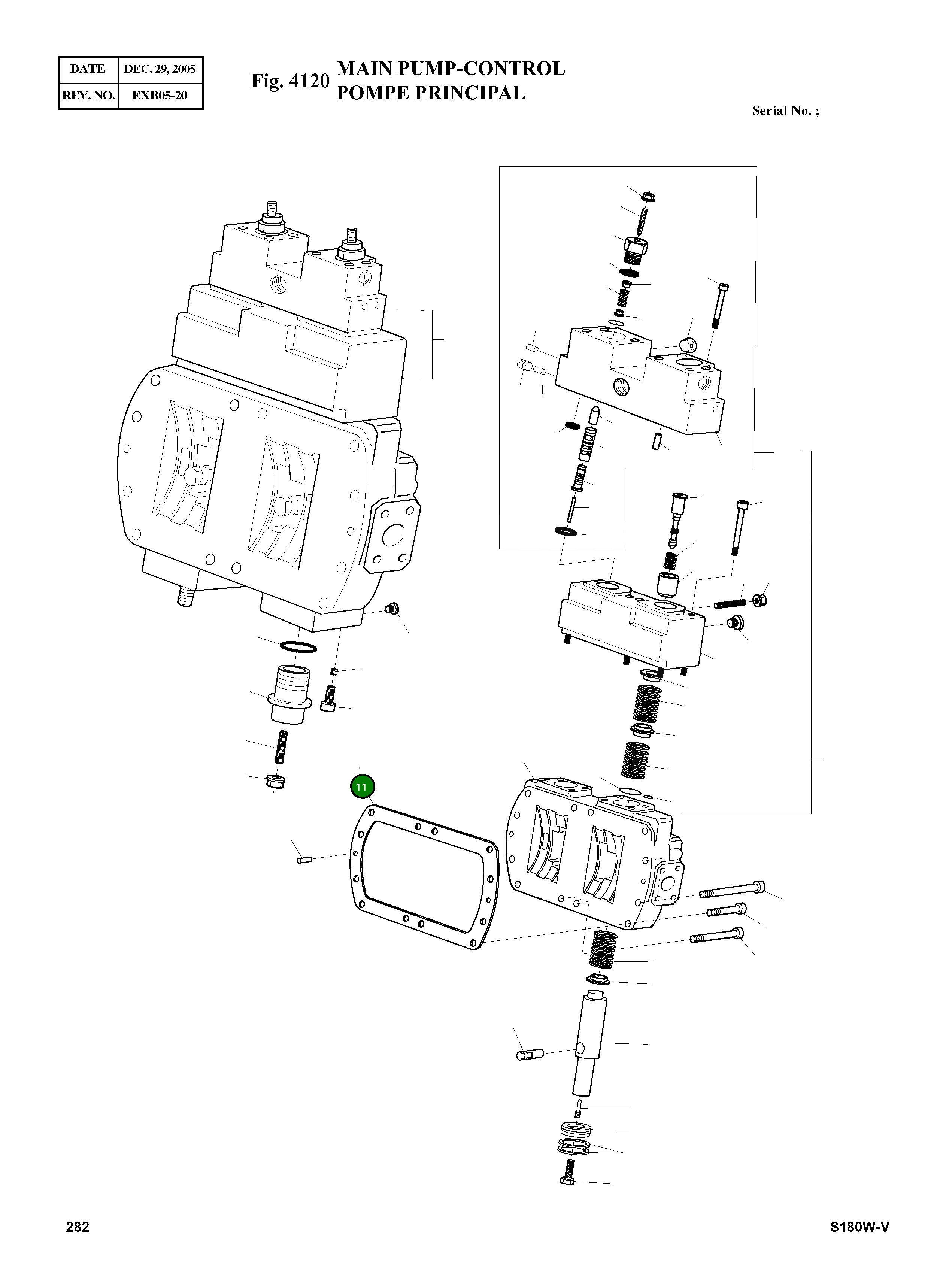 Прокладка 09650390 Komatsu