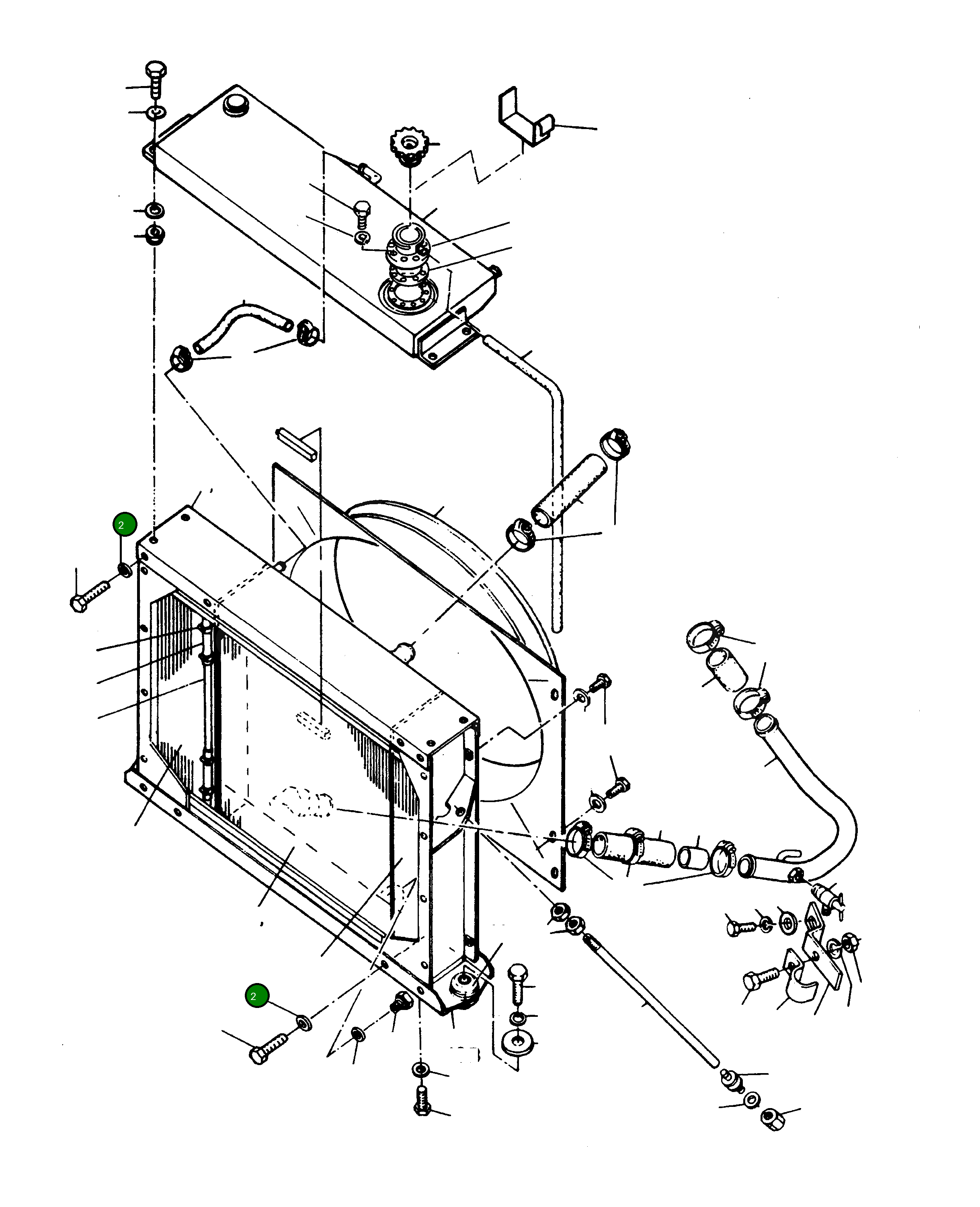Плоская шайба 3067846M8 Komatsu