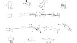 Проставка 206-70-71520 Komatsu
