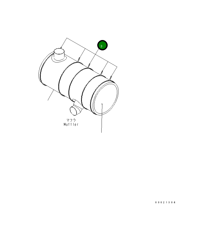 Провод 23D-02-34430 Komatsu