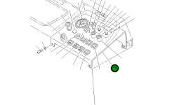 Панель 23F-06-11141 Komatsu