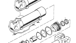 Прокладка 4910516M1 Komatsu