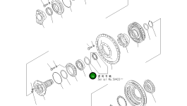 Проставка 711-54-11180 Komatsu