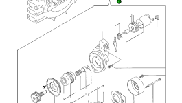 Стартер YM129900-77010 Komatsu
