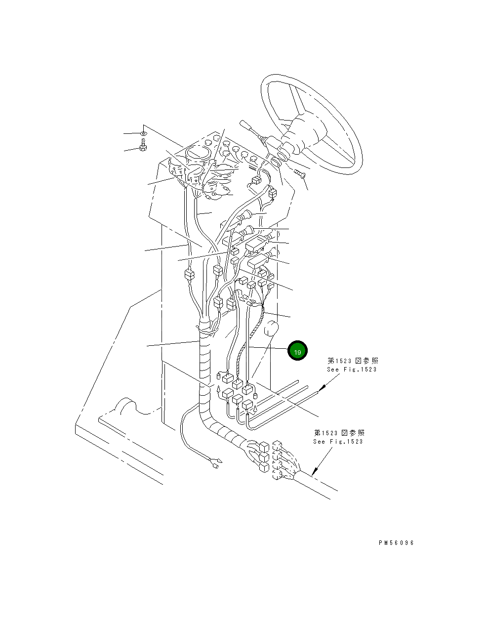Провод 232-950-5660 Komatsu