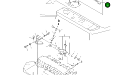 Педаль YM172187-46290 Komatsu