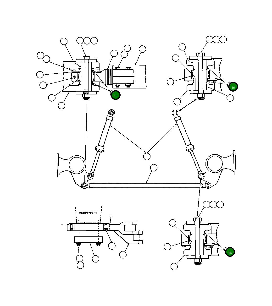 Проставка TY2240 Komatsu