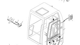 Прокладка 21D-54-13272 Komatsu