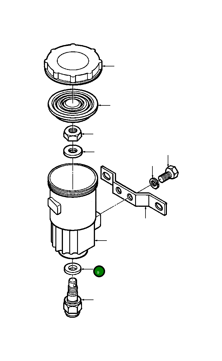 Прокладка 133 932 Komatsu