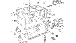 Пробка 4917184M1 Komatsu
