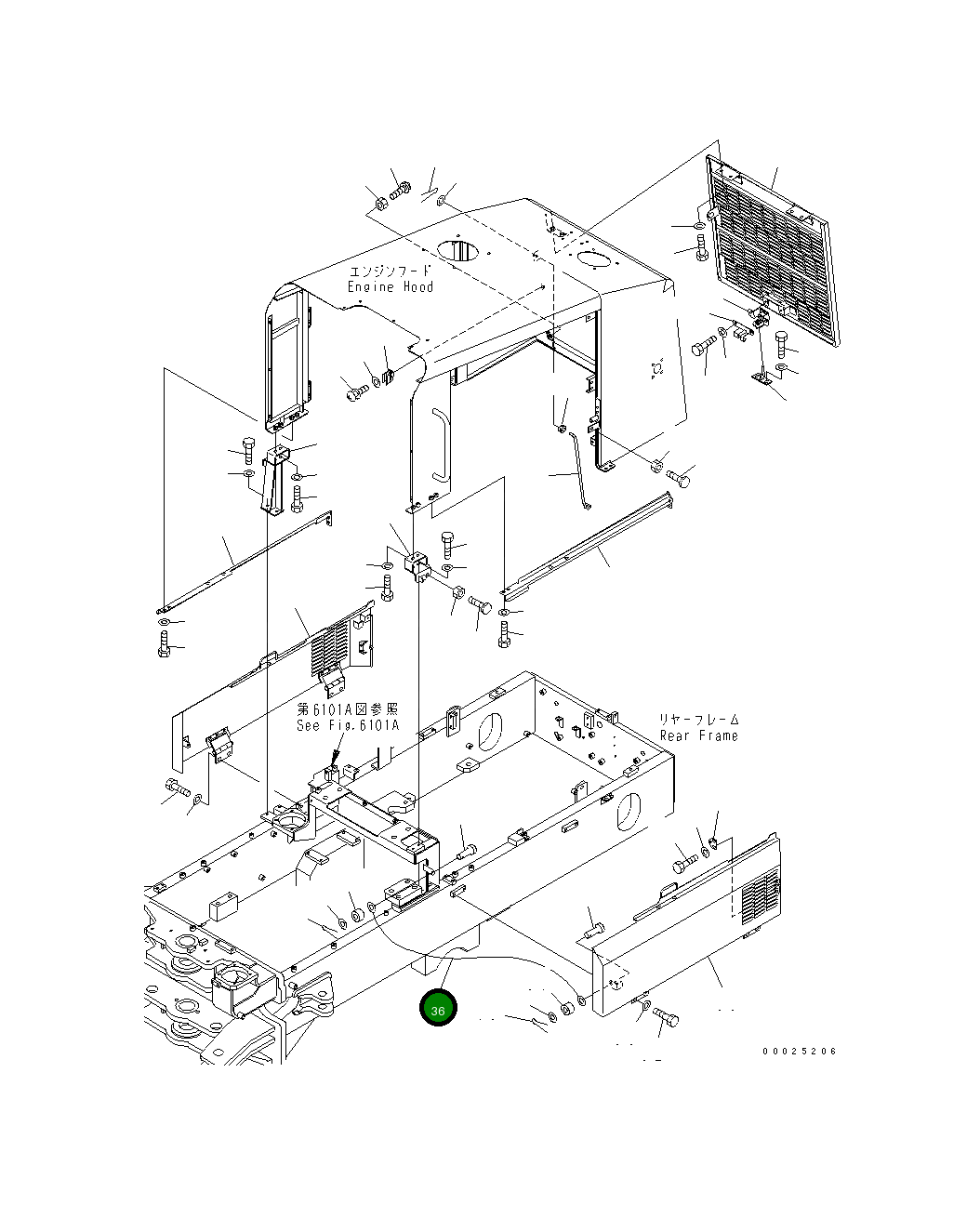 Провод 418-54-21390 Komatsu