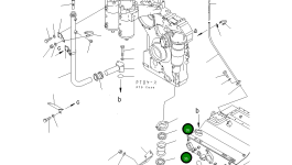 Прокладка 07332-53000 Komatsu