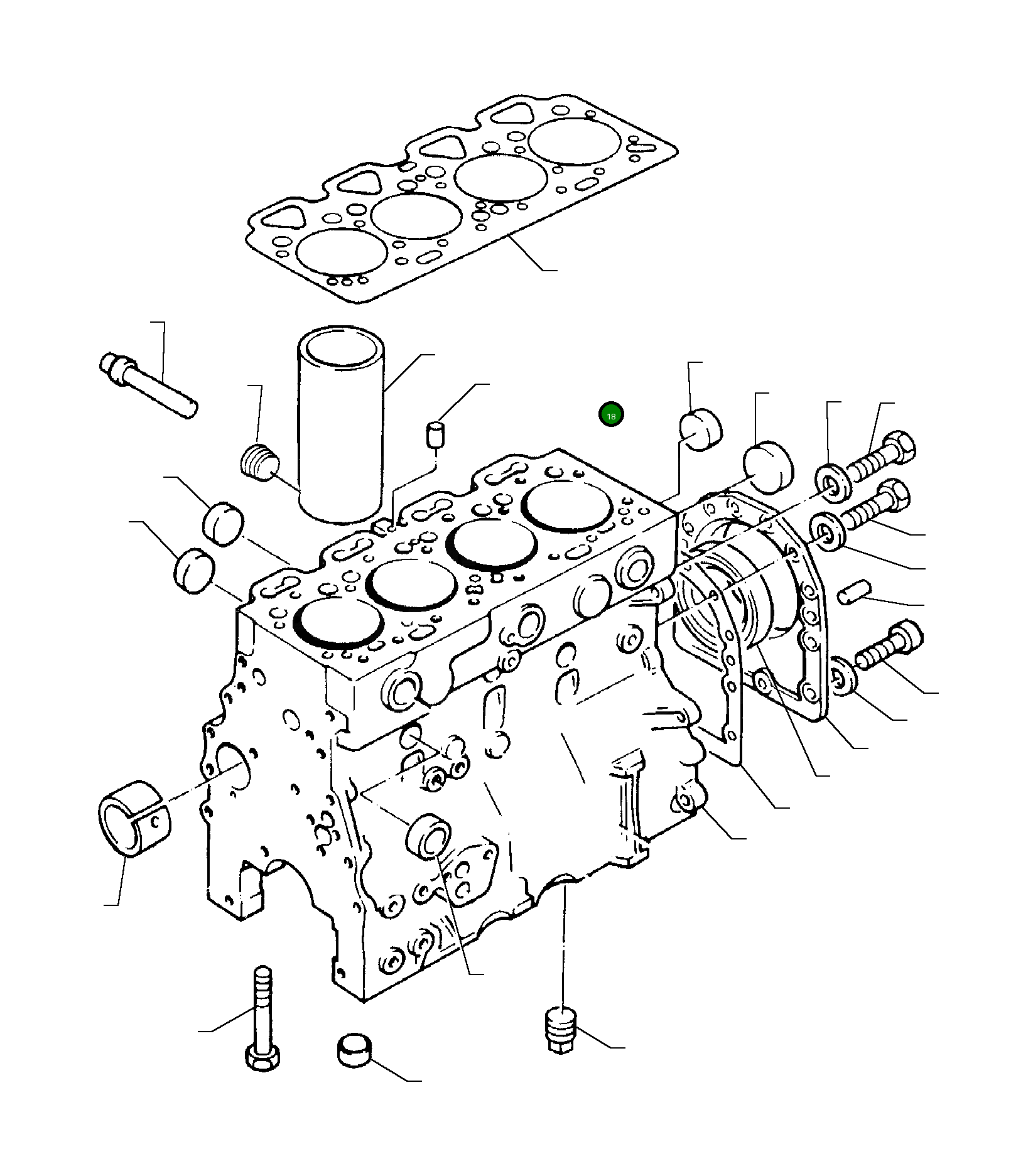 Прокладка P3681E014 Komatsu