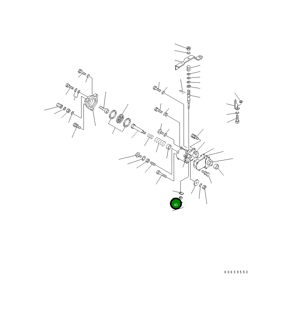 Сальник DK139605-0100 Komatsu