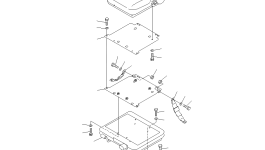 Пластина 22M-57-13110 Komatsu