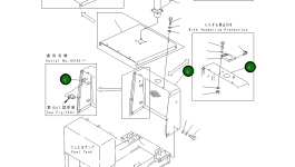 Решётка 23A-54-16110 Komatsu