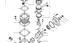 Поршневой палец 2964981M1 Komatsu