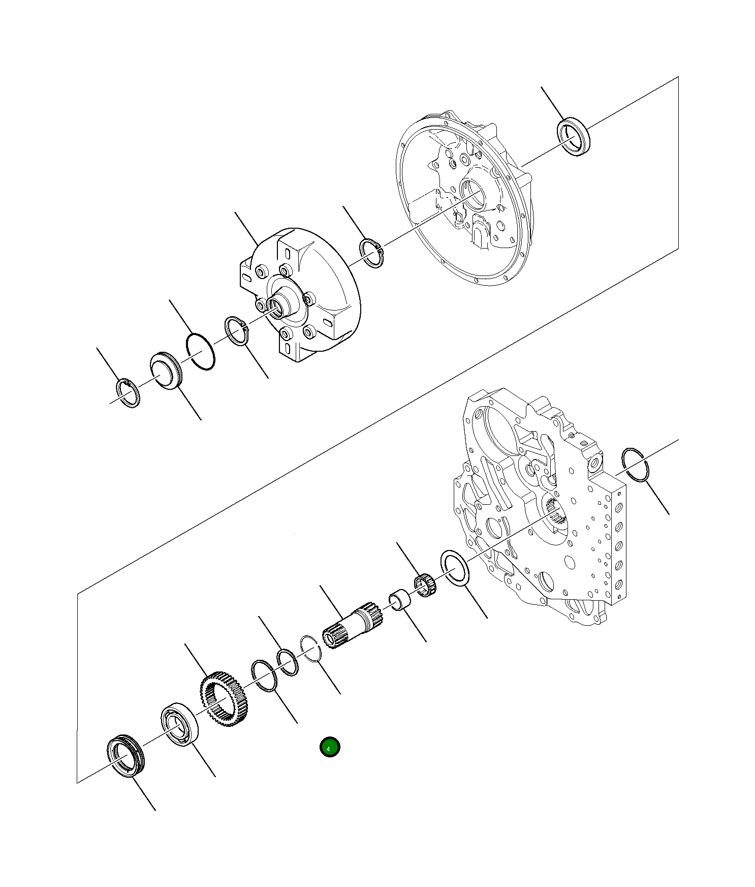 Проставка CK0246544 Komatsu