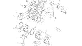 Пробка YM119265-01250 Komatsu