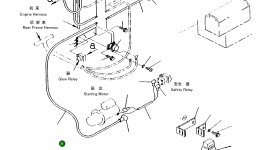 Провод 419-06-22640 Komatsu