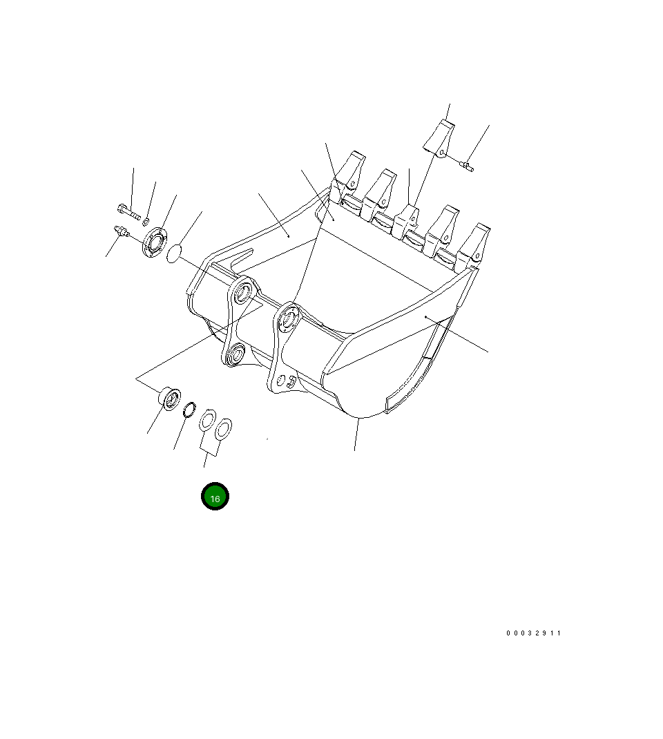 Регулировочная прокладка 209-939-6480 Komatsu