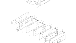 Пластина 23B-46-19650 Komatsu