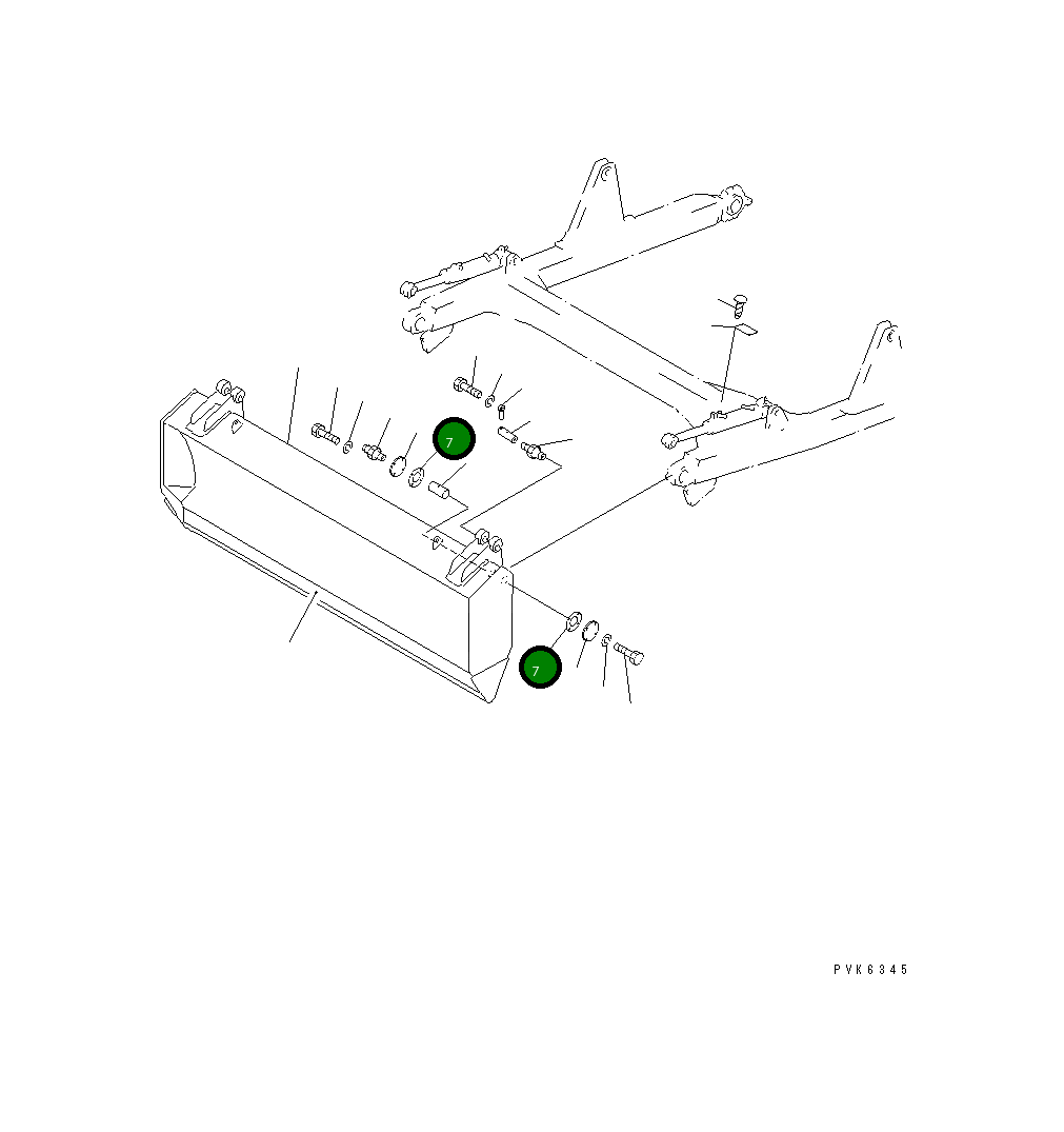 Прокладка 114-Z16-1171 Komatsu