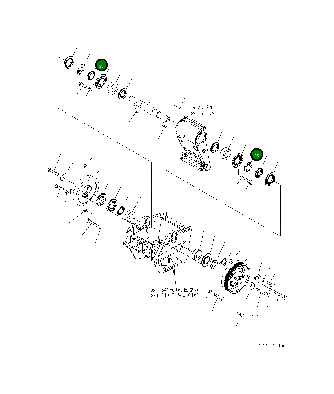 Проставка 8240-70-5262 Komatsu