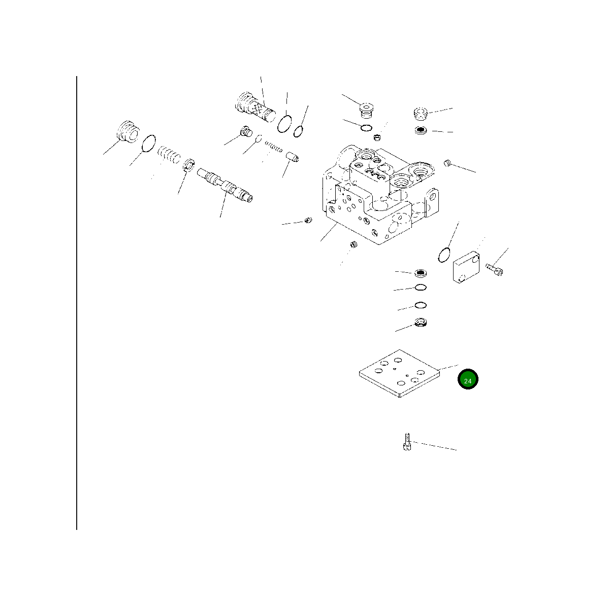 Проставка 702-22-33230 Komatsu