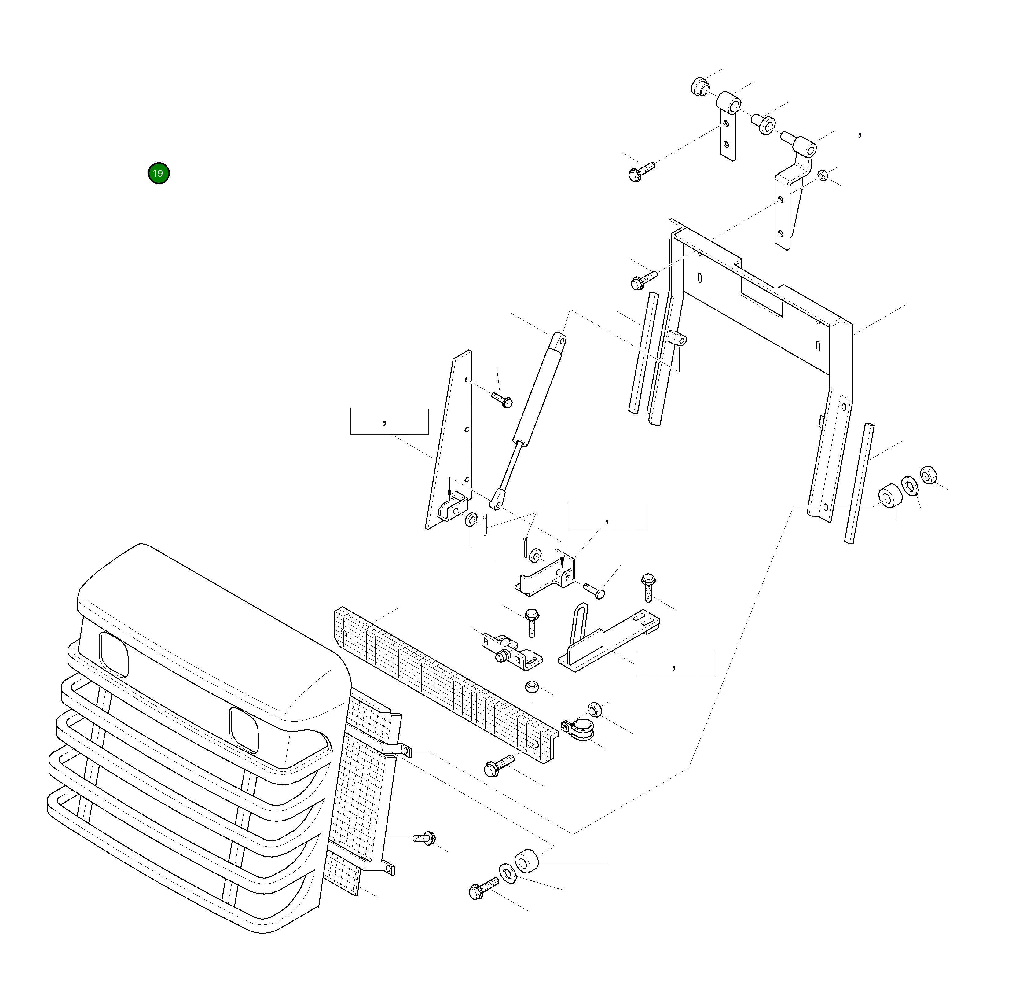 Пластина 423-54-H1240 Komatsu