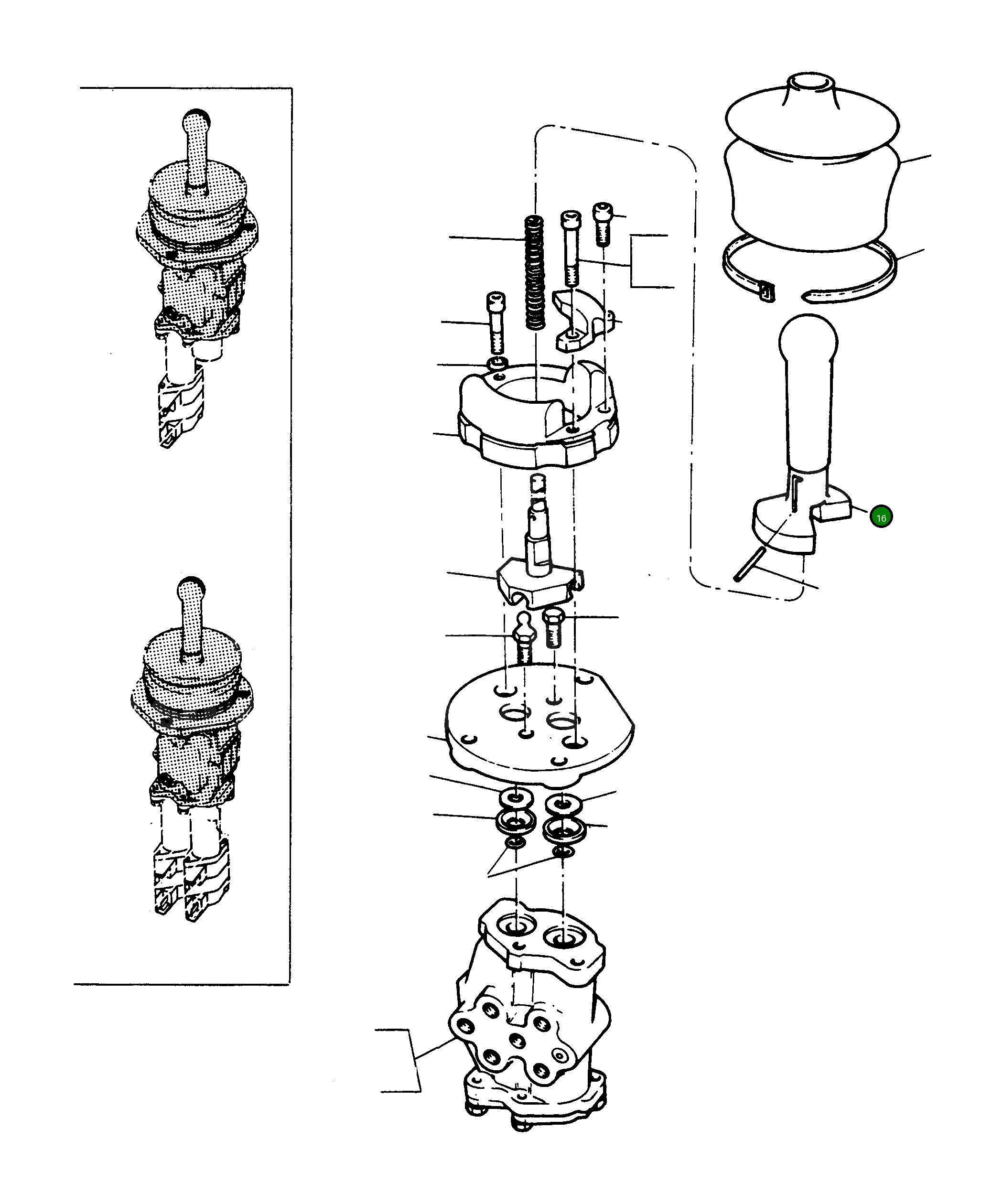 Рукоятка 1892747M1 Komatsu