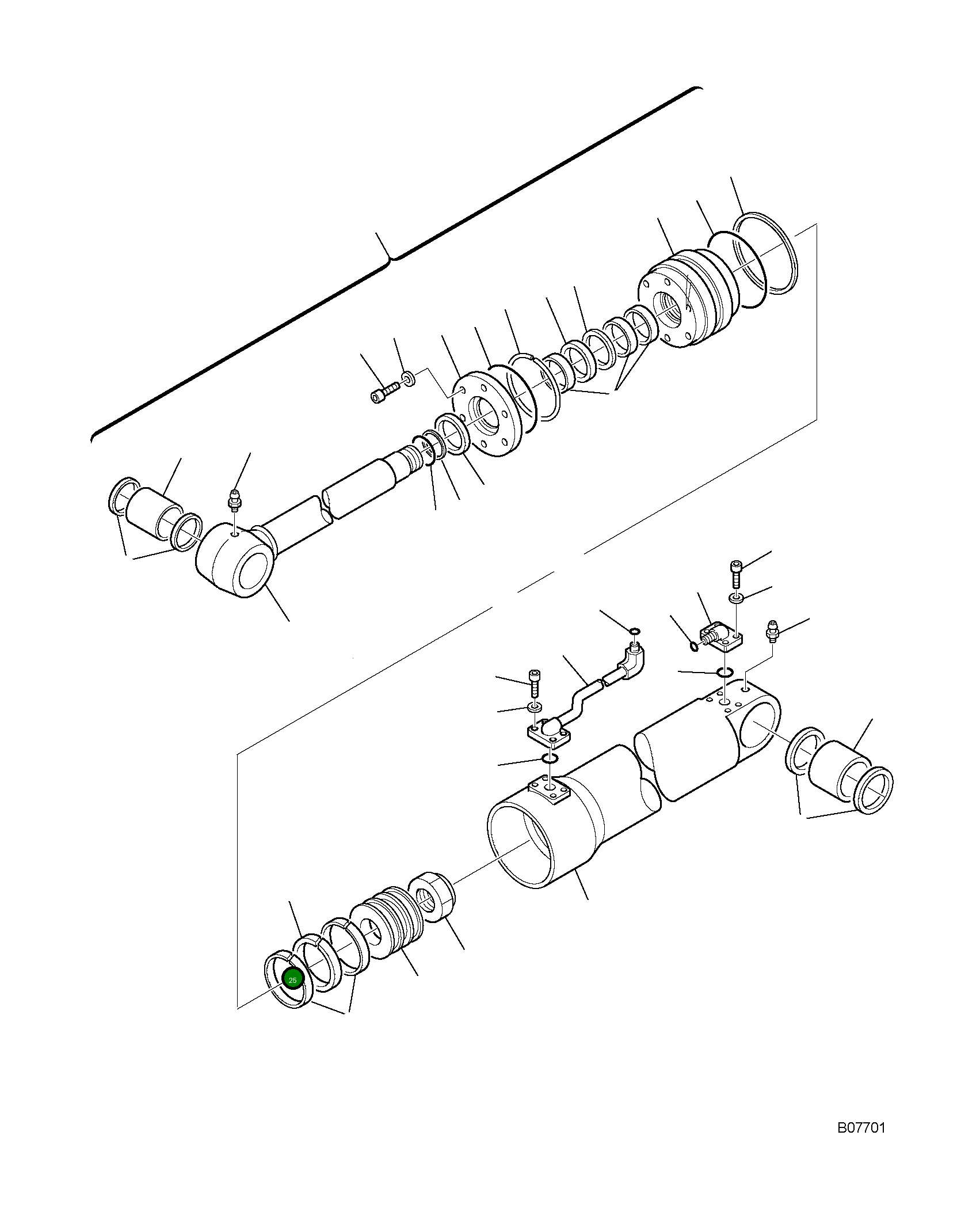 Прокладка 855661206 Komatsu