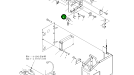 Панель 23B-06-45390 Komatsu