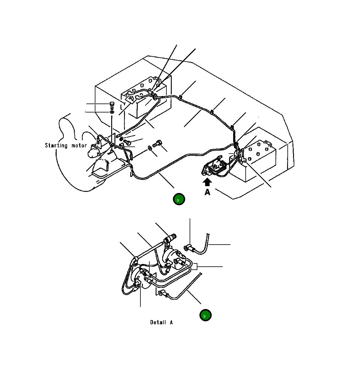 Провод 426-06-12780 Komatsu